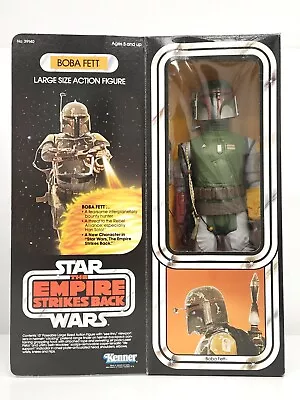 Buy Star Wars BOBA FETT 12 Inch Action Figure Doll Vintage Boxed - Excellent Rare • 1,200£