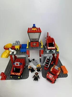 Buy Lego Duplo 5601 Fire Station RETIRED NOT Complete + Extra Car • 29.95£