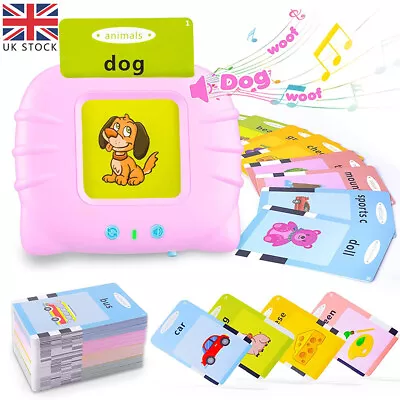 Buy Talking Flash Card For Toddlers Preschool Words Learning Cards Toy Kids Toys Hot • 8.45£