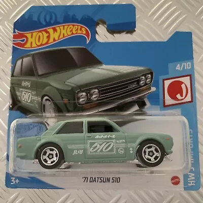 Buy Hot Wheels ‘71 Datsun 510  1:64 Mattel Diecast • 4£