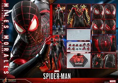 Buy New Hot Toys VGM46 Marvel's Spider-Man: Miles Morales 1/6 Collectible Figure • 320.39£