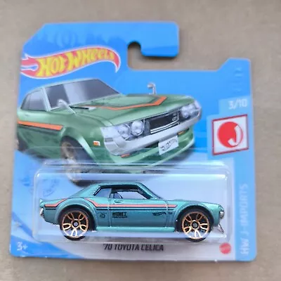 Buy 2021 Hot Wheels SHORT CARD HW J-IMPORTS 70 TOYOTA CELICA BLUE 3/10 • 6.20£