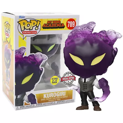 Buy My Hero Academia Funko Pop Kurogiri Figure Glow In The Dark Special Edition 789 • 15.99£