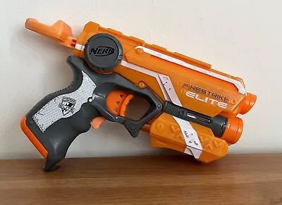 Buy Nerf Gun Firestrike Elite Orange Pistol N-Strike Toy Kids Hasbro • 4.99£