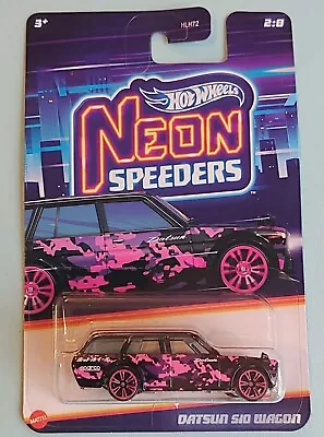 Buy Hot Wheels Datsun 510 Wagon. New Collectable Toy Model Car. Neon Speeders 2024. • 6.49£