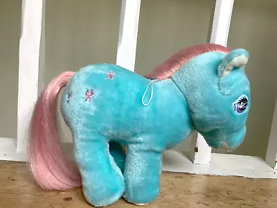 Buy Vintage My Little Pony Hasbro Softies Bow Tie Plush Stuffed G1 Toy 80's • 10£