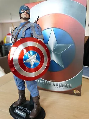 Buy Hot Toys MMS156 Captain America, The First Avenger, Steve Rogers, Chris Evans • 295.07£