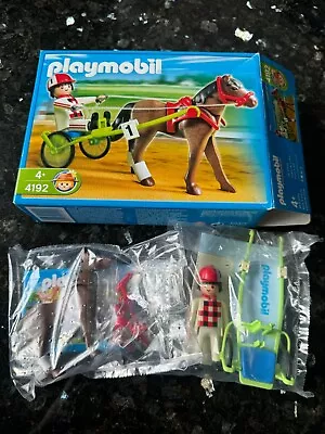 Buy Playmobil 4192 - Complete Racing Horse Scene • 14£