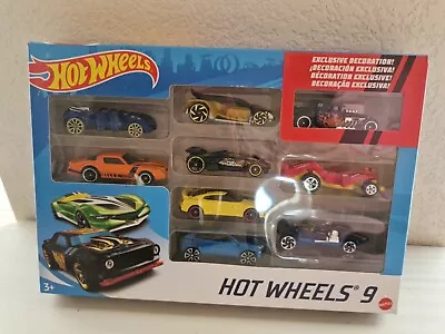 Buy Hot Wheels 9 Pack Car Bone Shaker Gift Set C65 • 24.60£