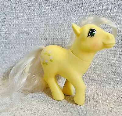 Buy My Little Pony G1 1984 Posey Yelllow Vintage 80s Toy MLP Hong Kong • 12.99£