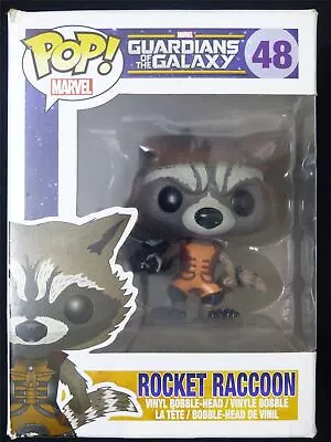 Buy Rocket Raccoon - Guardians Of The Galaxy - 48 Funko POP #3EP • 9£
