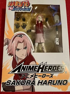 Buy Bandai Anime Heroes Naruto Shippuden Sakura Haruno Action Figure Brand New • 3£