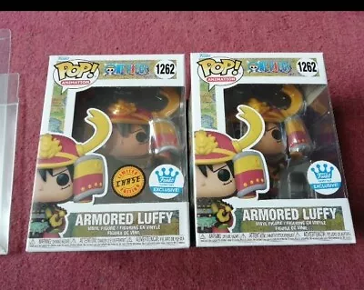 Buy Funko Pop! One Piece Armored Luffy Limited Edition CHASE & Common #1262 Bundle  • 59.99£
