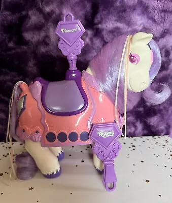 Buy Vintage 1980s Keypers Diamond Horse Pony With Key & Brush Accessories • 10£