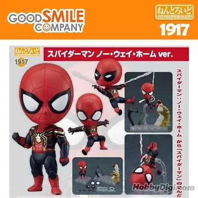 Buy Good Smile Company Nendoroid 1917 Spider-Man No Way Home Version Action Figure • 49.95£