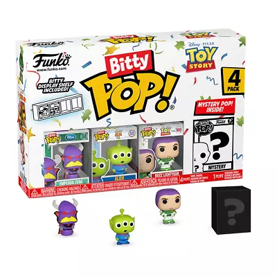 Buy Funko Bitty POP! Disney Toy Story Zurg 4-pack Vinyl Figures New • 15.99£