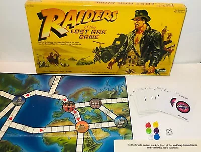 Buy COMPLETE Vintage 1981 Raiders Of The Lost Ark Board Game Kenner Indiana Jones • 74.55£