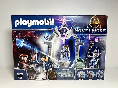 Buy Playmobil Knights Temple Of Time 70223 Novelmore  With Invincibus And LED Sword • 27.99£