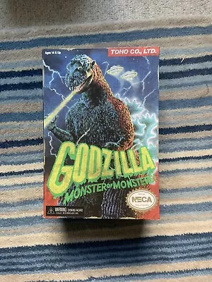 Buy NECA- 12 In Godzilla NES 8-Bit Head To Tail Action Figure • 115£