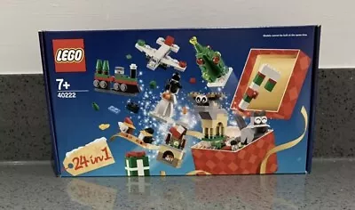 Buy Lego 40222 Christmas Building Fun 24 In 1 Promotional Set. NISB Sealed Retired✅ • 13.99£