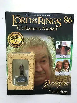 Buy Lord Of The Rings Collector's Model Issue 86 Proudfoot Eaglemoss Figure Figurine • 7.50£