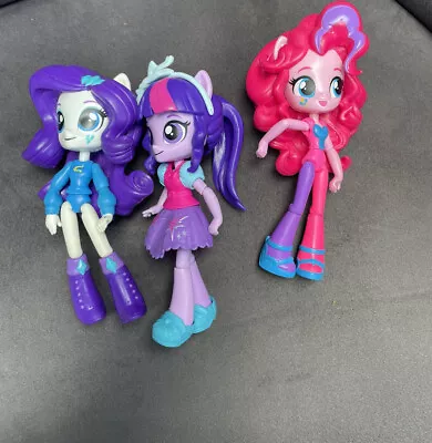 Buy My Little Pony Equestria Girls Minis  Figures X 3 Job Lot Of 3 Figures • 10£