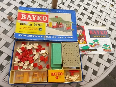 Buy Vintage Bayko Building Set Construction Outfit  No12 Made  By  Meccano • 0.99£