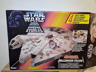 Buy Vintage Kenner Star Wars Millennium Falcon 1995 - SEALED CONTENTS • 120£