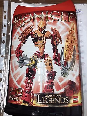 Buy LEGO BIONICLE: Ackar (8985) Box And Instructions Complete • 5£