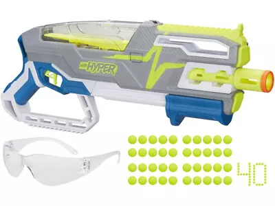 Buy Nerf Hasbro Nerf Hyper Siege-50 33mps Rafale, Grey • 65.88£