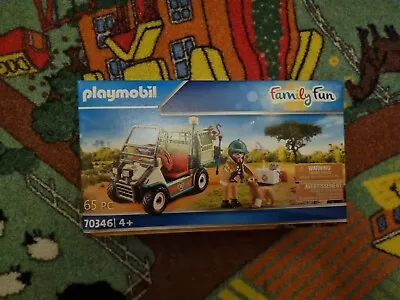 Buy Playmobil 70309 City Life Vet Clinic & Zoo Vet With Medical Cart 70346 • 12£