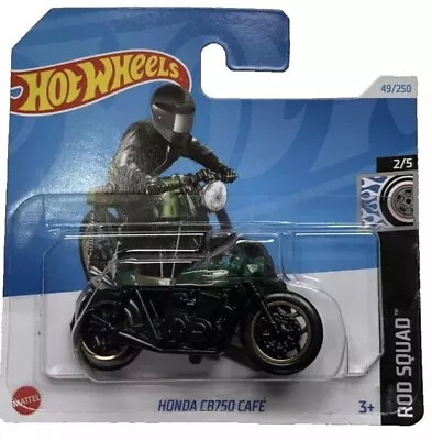 Buy Hot Wheels - Honda CB750 Cafe - Rod Squad 2/5 49/250 -2024 - HTC61 • 6.69£