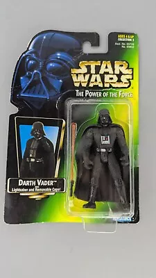Buy (Pa2) Star Wars Kenner The Power Of The Force Darth Vader With Lightsaber & Cape • 8£