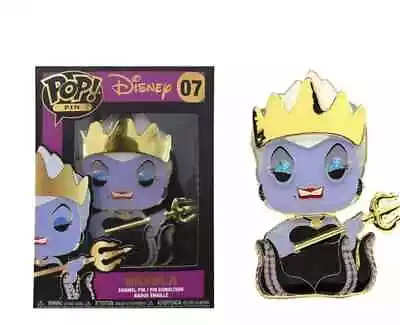 Buy Funko Pop Pin Disney The Little Mermaid URSULA Enamel Pin #07 • 10£