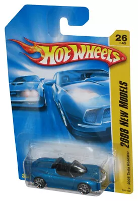 Buy Hot Wheels 2008 New Models 26/40 Blue 2008 Tesla Roadster Toy Car 026/196 • 18.44£
