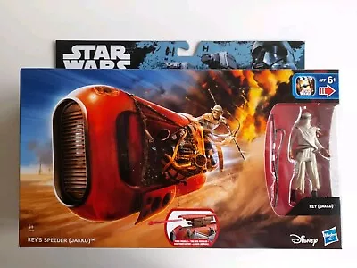 Buy STAR WARS  The Force Awakens Rey's Speeder (Jakku) With Figure Misb  • 13£