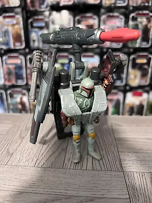 Buy Star Wars - Power Of The Force - Boba Fett With Firing Missile Launcher (Loose) • 1£