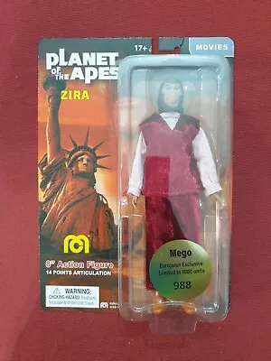 Buy Planet Of The Apes Zira Movies 8  Action Figure Mego • 35.41£