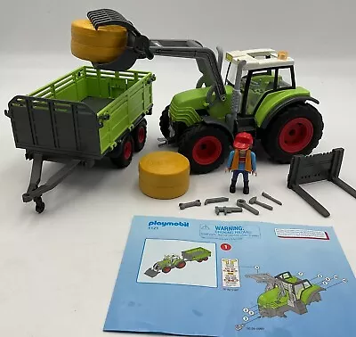 Buy Playmobil 5121 Tractor & Trailer 100% Complete Unboxed With Instructions. • 30£