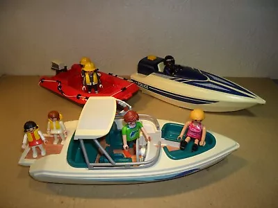 Buy PLAYMOBIL BOAT SET (Police,Lifeboat,People) • 11.99£