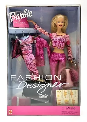 Buy 2000 Fashion Designers Barbie Doll / Fashion Designer / Mattel 29399, NrfB • 101.25£
