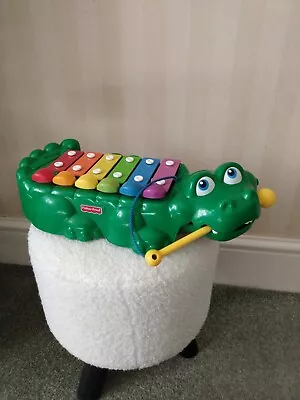 Buy Vintage Fisher Price Crocodile Xylophone Piano Excellent Condition   • 16£