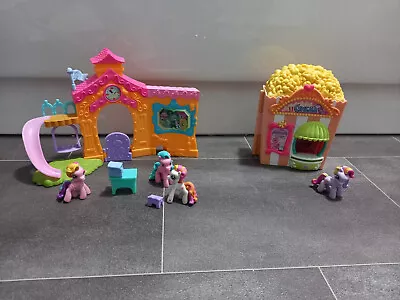 Buy My Little Pony Toy Popcorn Cinema Small Dolls House & School With Figures • 13£