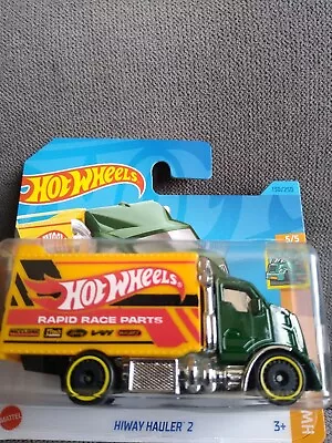 Buy Hot Wheels H3M 130 HIWAY HAULER 2 Truck Yellow With Green Cab 2023 130/250 CaseM • 6.99£