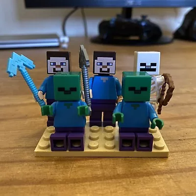 Buy 5x LEGO Minecraft Minifigures! • 0.99£