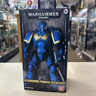 Buy Bandai Warhammer 40K Ultramarines Space Marine Primaris Intercessor US Seller • 139.78£