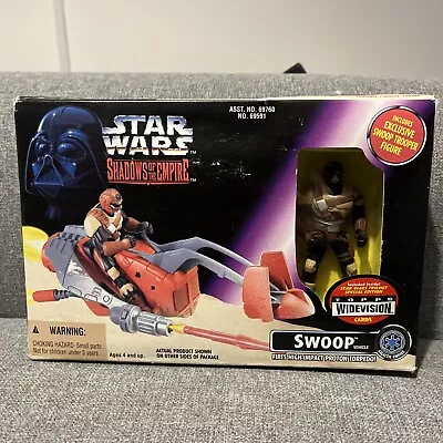 Buy Star Wars Shadows Of The Empire Swoop Vehicle & Swoop Trooper Action Figure BNIB • 15.99£