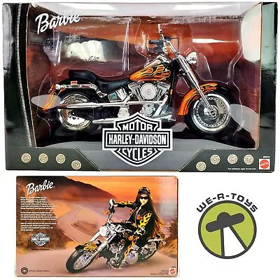 Buy Barbie Harley-Davidson Fat Boy Replica Motorcycle Vehicle 2000 Mattel NRFB • 153.24£