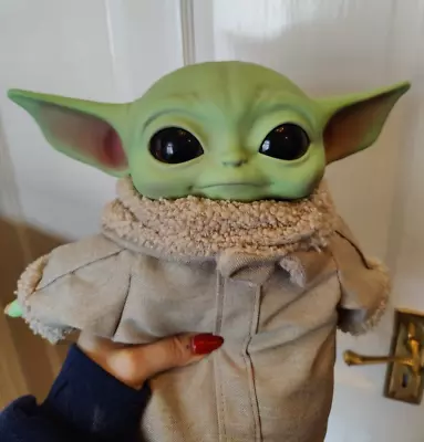 Buy Star Wars The Mandalorian The Child Grogu Baby Yoda 12  Plush Toy Doll • 9.99£