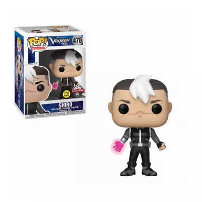 Buy Voltron Figure Funko Pop! (Size 9cm) Shiro Glow In The Dark Figure - New • 10.99£